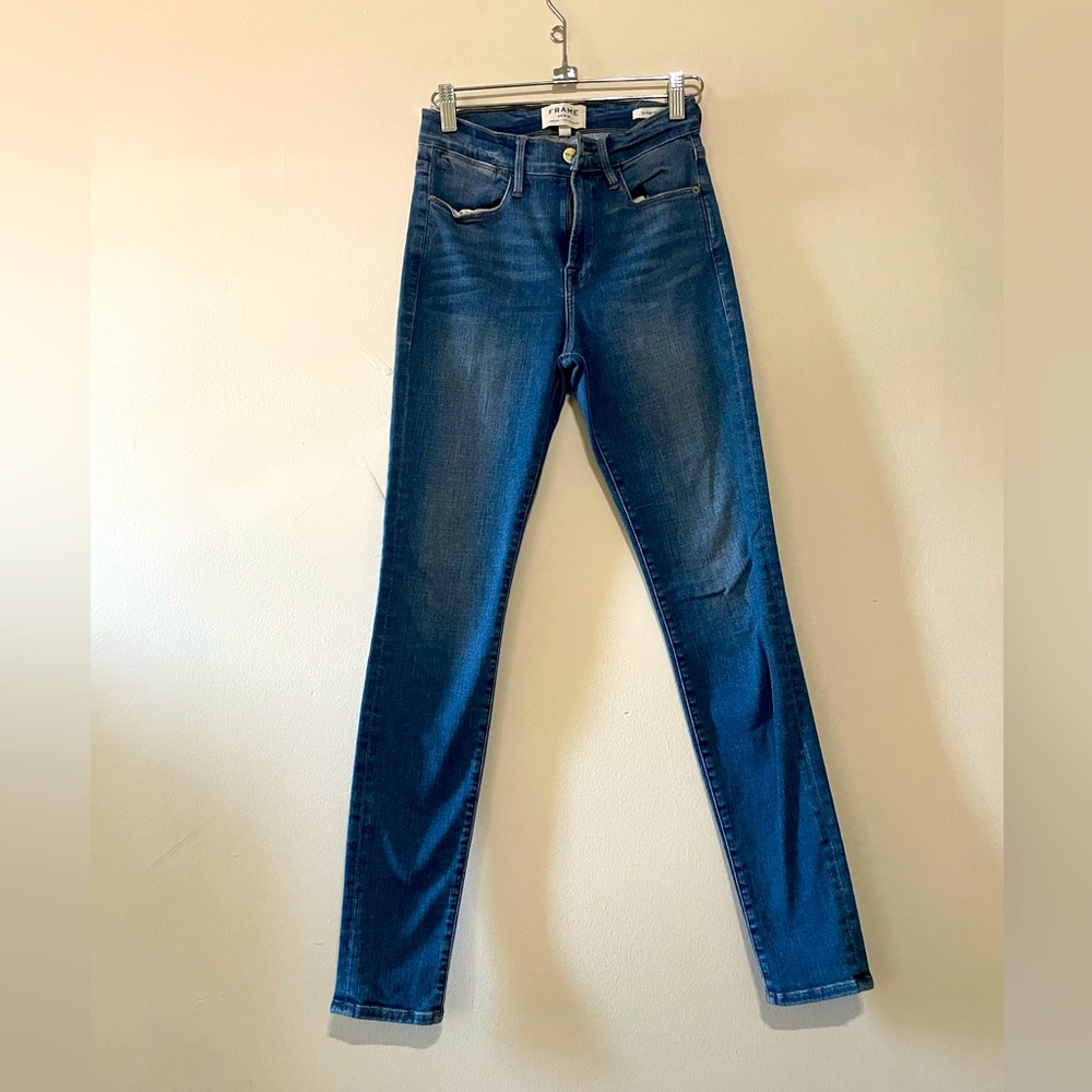 Frame Outfitters Blue Skinny Jeans